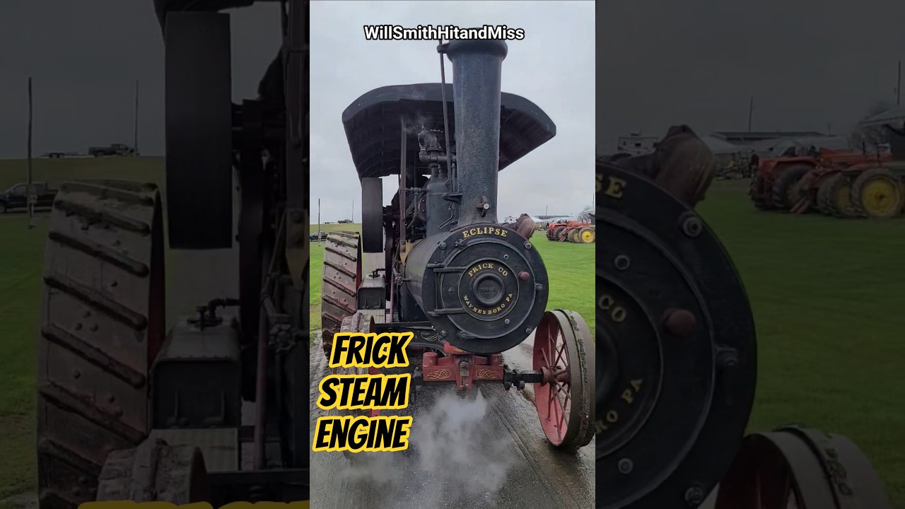 Stunning Antique Frick Steam Engine at MD Spring Steam Show 2025