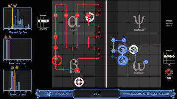 SpaceChem - QT-3 (317/1/40)