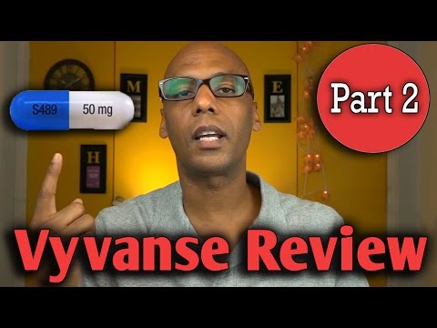 Vyvanse Review - 2 weeks - Part 2 thumbnail