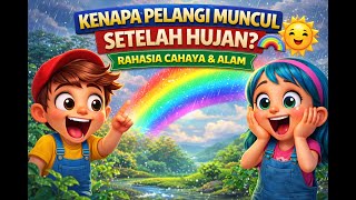 Kenapa Pelangi Muncul Setelah Hujan? 🌈 | Rahasia Cahaya & Alam