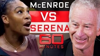 John McEnroe says he can beat Serena Williams | 60 Minutes Australia