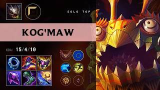 Kog'Maw Top vs Shen - EUW Grandmaster Patch 26.14