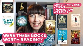 Book Reviews: Christian Fiction + Clean Fiction + Nonfiction + classics