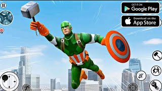 Super Hero Captain 3D simulator 🟡— New Games | Android gameplay Download Free Now screenshot 3