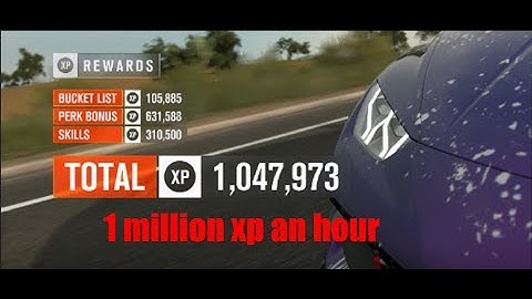 Forza horizon 3 unlimited xp method