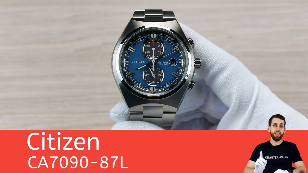 SuperTitanium Chronograph / Citizen CA7090-87L / Watch Review