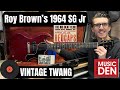 Vintage 1964 Gibson SG Junior • The Redcaps’ Roy Brown | Full Restoration, History &amp; Demo!”