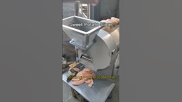 Sweet Potato Slicer | Potato Chips Cutting Machine #slicer