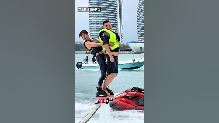 Part2: Flyboard ride is so fun😝✌️💦#amusementpark #adventure #flyboard #bluesilver