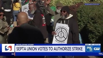SEPTA bus and trolley operators authorize strike as contract talks continue | PHL17 Morning News