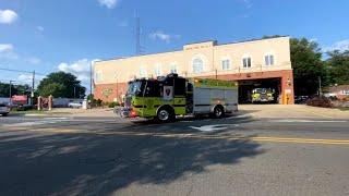 Avenel rescue engine 5-2 responding