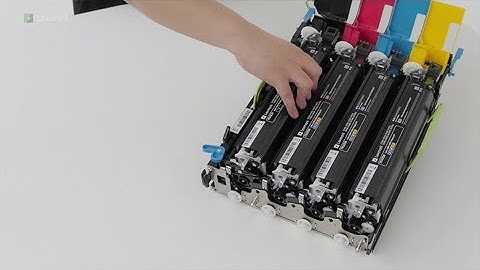 CS730/CS735/CX730/CX735—Replacing the black imaging unit