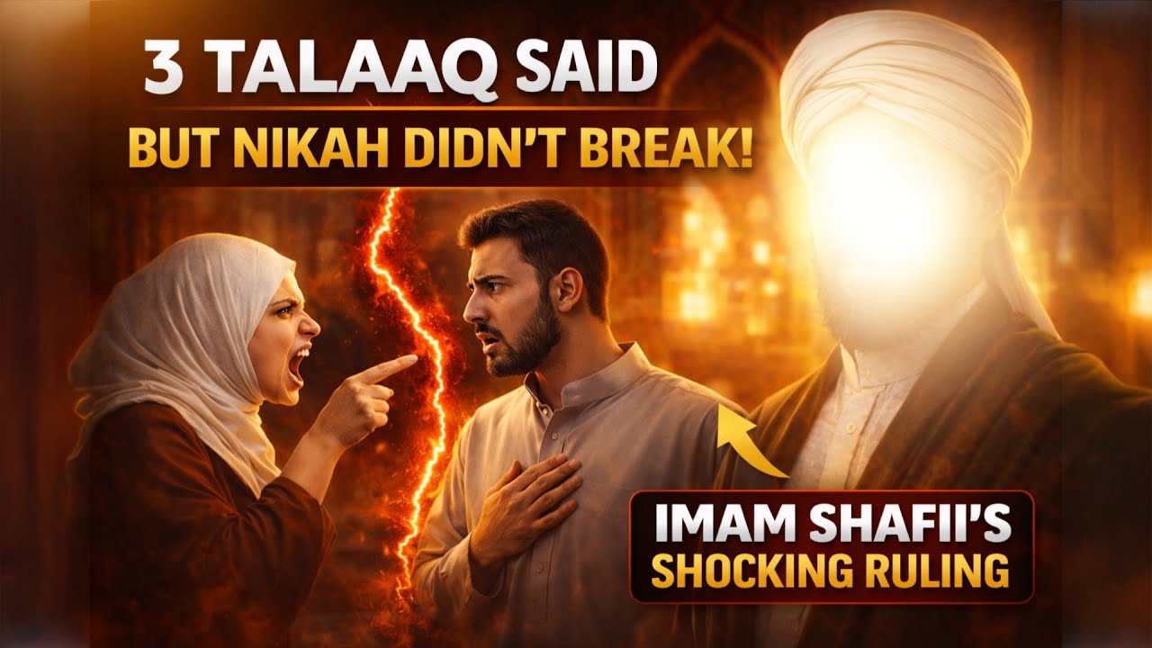 Imam Shafi‘i ka insaf | 3 Talaaq Was Said, But Nikah Didn’t Break