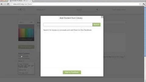 Creating CK-12 Concepts CK-12