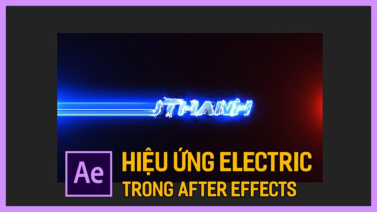 Hiệu ứng Electric với After Effects | Saber Plugin | Logo Animation in ...