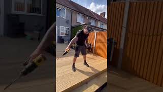 How To Install Lights Into Deck #how #deck  #shorts