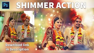 How to Create Golden Shimmer Effect in Photoshop using Actions [Free Download link in description] screenshot 3