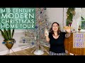 Mid Century Modern Christmas Home Tour | Thrifted & DIY | Decorating With Goodwill Finds