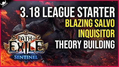 Blazing Salvo Inquisitor 🔥 - My Starter Build - Path Of Exile 3.18