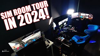 Beyond the webcam in 2024! Sim Racing Room Tour!