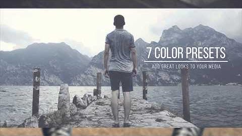 SIMPLE - Parallax Photo Gallery | After Efects Project Files