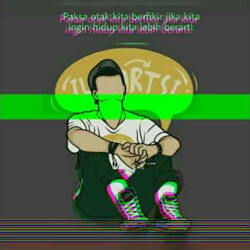 Story Wa keren [lagu trouble is friend]