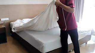 Change bedsheets #RoomBoy #pov #งานประจำ #ชีวิตในต่างแดน