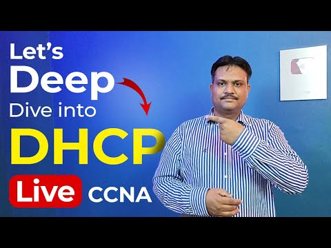 Let's Deep dive into DHCP | CCNA FULL COURSE HINDI | CCNA FREE LIVE CLASS by Tech Guru Manjit
