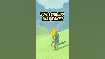 Link and Zelda’s Trip to Zora’s Domain took FOREVER! #zelda #nintendo #botw #gaming