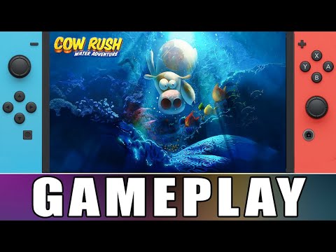 Cow Rush: Water Adventure - Nintendo Switch Gameplay
