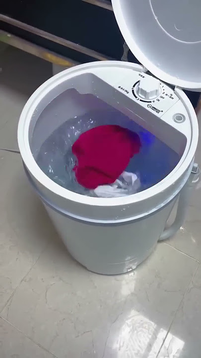 Product Link in Comments! • Semi-Automatic Mini Powerful Washing Machine