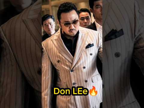 Mafia King Don Lee Ll Ma Dong Seok Madongseok Shorts Short Donlee Gangster 