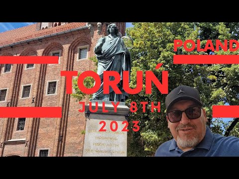 youTube travel vlog Torun poland 2023