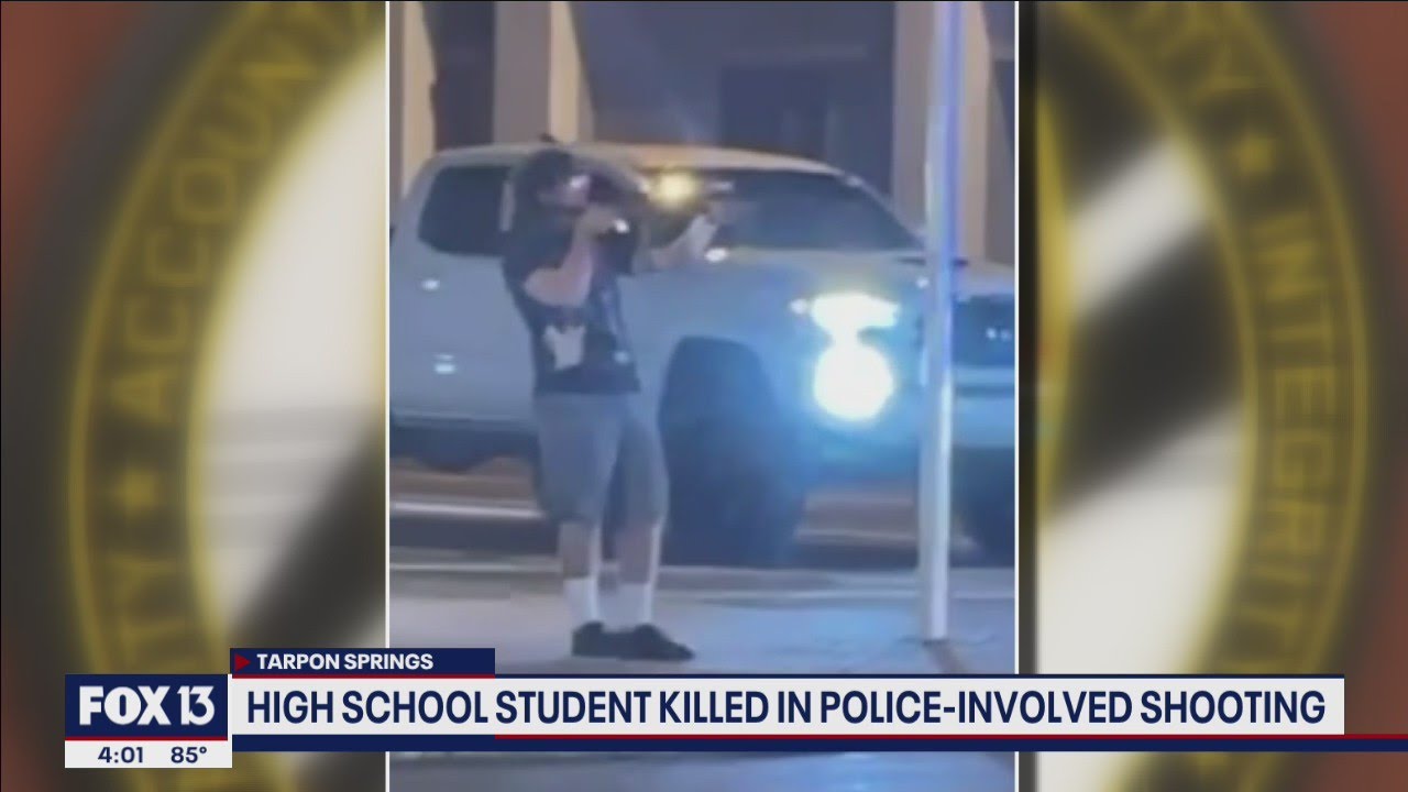 Police shoot, kill high school student who was pointing pellet gun