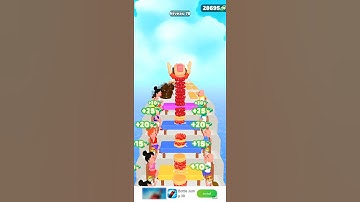 Pancake Run All-Levels Gameplay Walkthrough Level Android, iOS #shorts