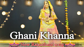 || KhammaGhani ||  Rajasthani dance || beautiful dance ✨||