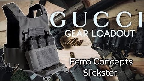 GUCCI GEAR LOADOUT |Ferro Concepts Slickster| (Wolf Grey)