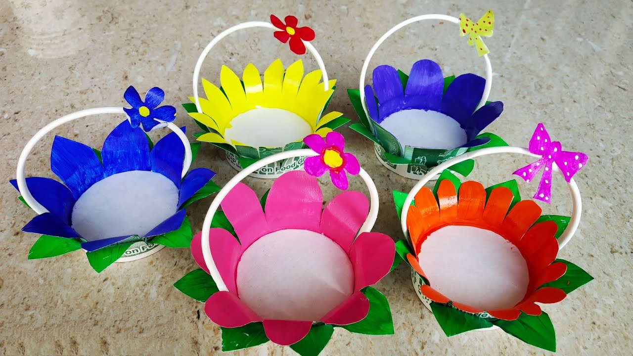 Paper cup DIY| Festival Decoration | Perfect for Wedding Giveaways ...