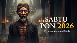 SABTU PON 2026 ! Nasib, Rezeki, & Ujian Batin yang Tak Banyak Orang Kuat Menjalaninya