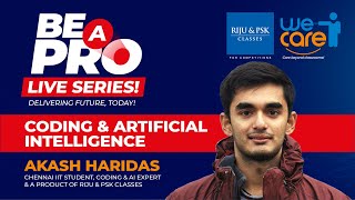 Coding & Artificial Intelligence Explained by Akash Haridas, IIT Madras! #BeAProLiveSeries screenshot 4