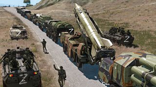 Russian ballistic missile was destroyed by Ukrainian forces - Arma 3