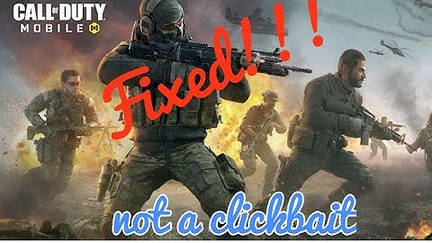 [fixed] Call of Duty mobile loading screen not coming | Android/Ios | RoyGamer