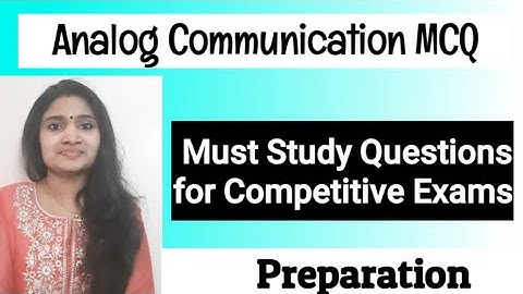 Analog Communication MCQ| ISRO Technical Assistant| BEL EAT Preparation