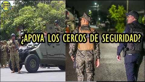La gran mayoría apoya las medidas de seguridad y los cercos desplegados