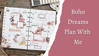 PLAN WITH ME | BOHO DREAMS