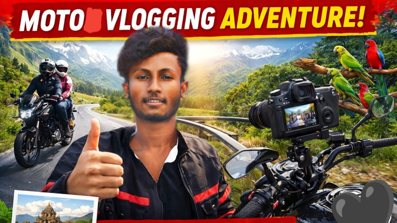 😍Moto Vlogging Adventure | Ghumai Firai Bike Ride | Full Travel & Explore Vlog 🏍️🌄