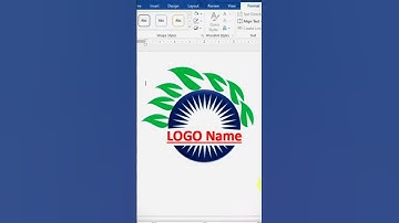 How to Make Logo in MS Word | Full Tutorial 2025 | Easy Logo Design in Word #logo #art #logodesign