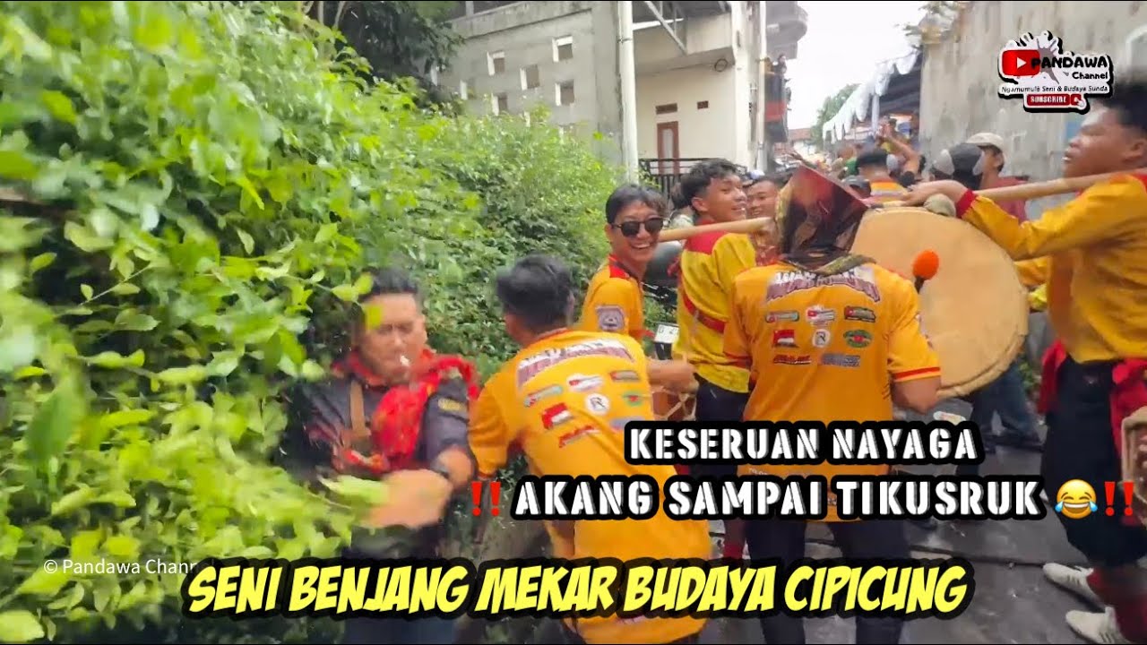 Akang Sampai Nyuksruk!! 😁 Kesruan Nayaga Saat Di Jalan! Benjang Mekar Budaya