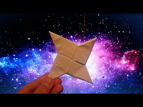 როგორ გავაკეთოთ ნინძას ვარსკვლავი ( შურიკენი ) / How To Make Ninja Star ( Shuriken )