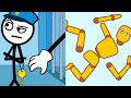 Thief Puzzle vs Ragdoll Break 🚪💥 Max Level Gameplay Walkthrough Android iOS Update 8E3W